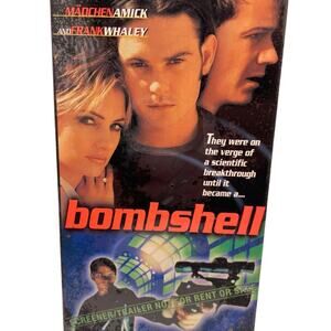 Bombshell VHS - Rare Screener Trailer Promo VHS Sealed - Henry Thomas - Trimark